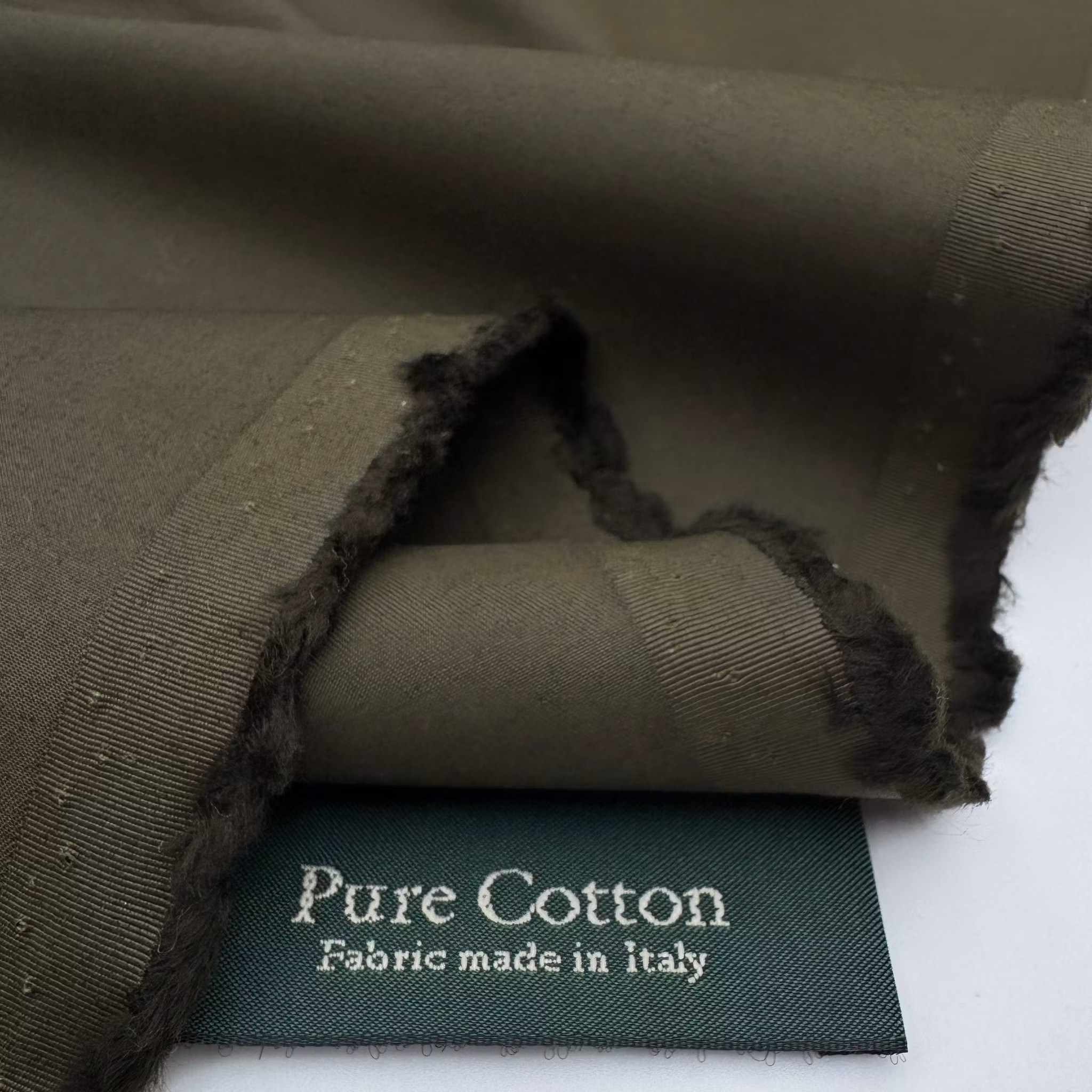 1,5m Bomullschinos mörkgrön Bottega V.