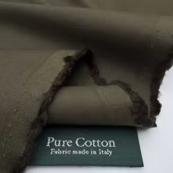 1,5m Bomullschinos mörkgrön Bottega V.