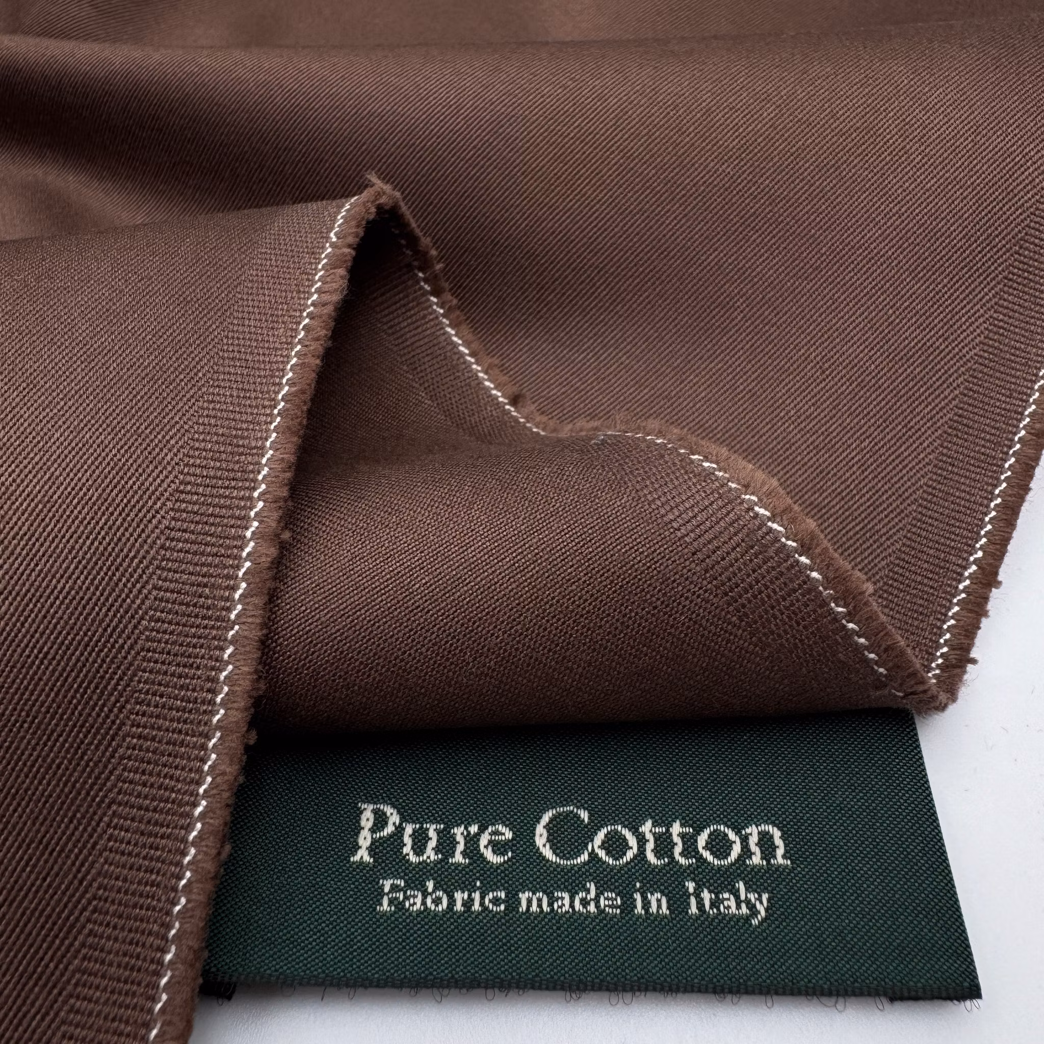 1,5m Bomullschinos brun