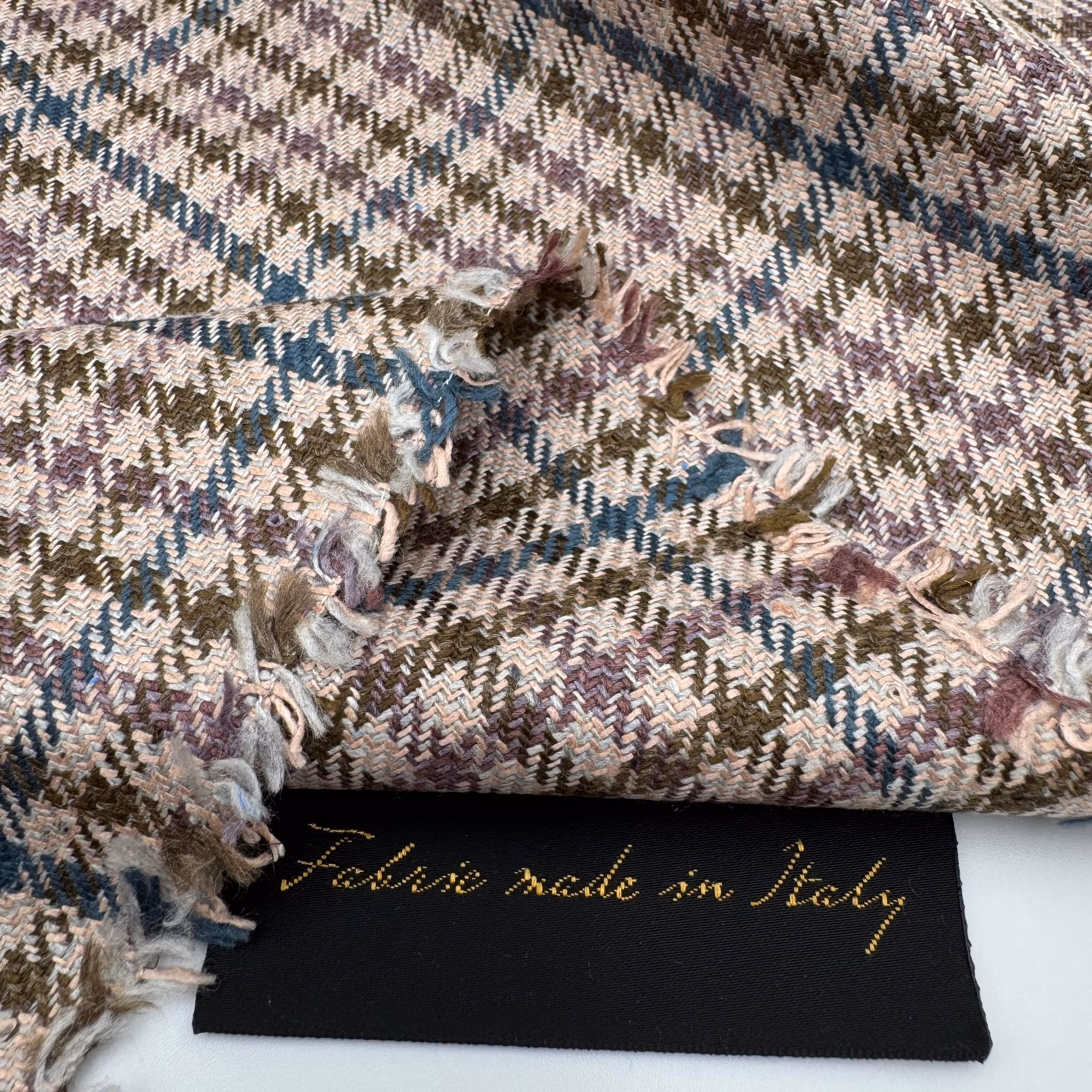 2,35m Sidenruta rosa/brun/petrol/ljung Loro P****