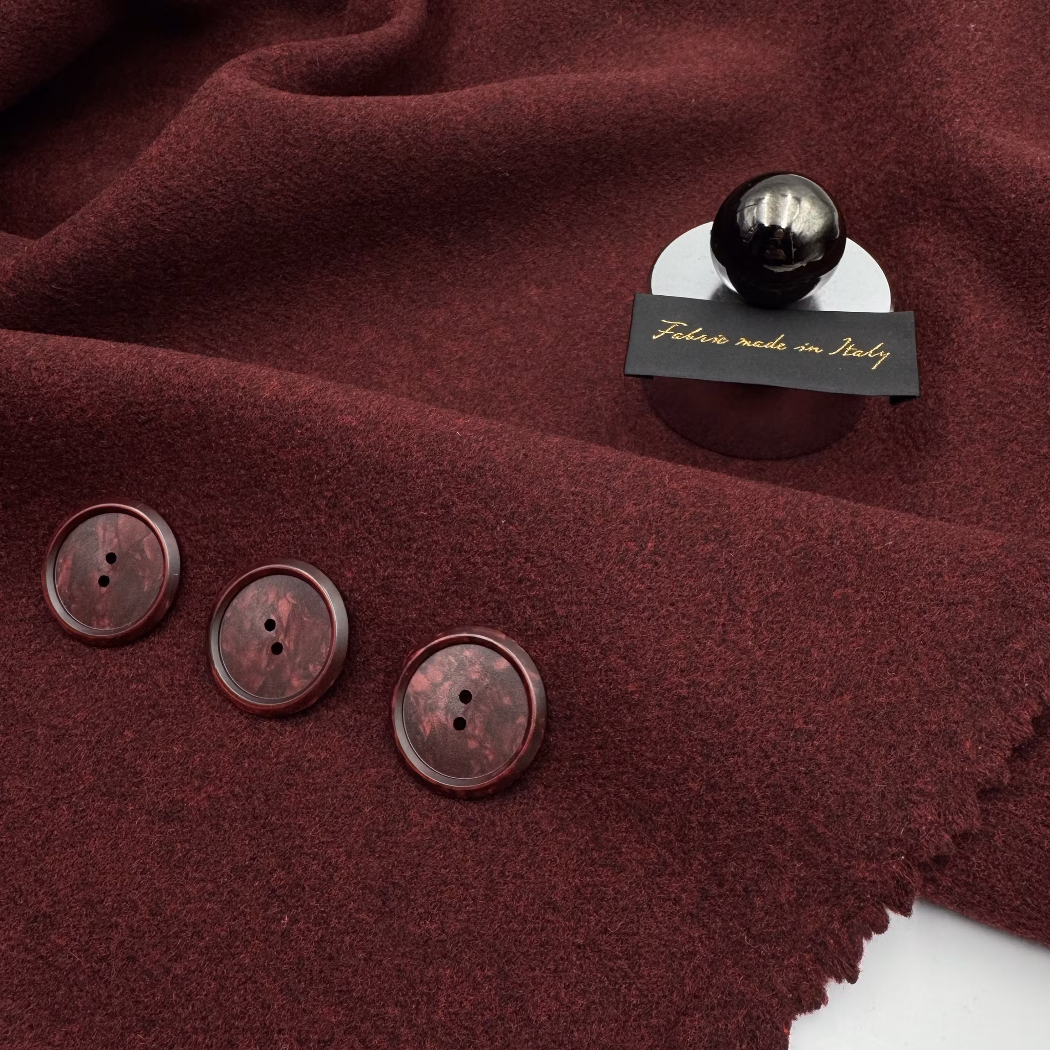 1,5m Kappull vinröd