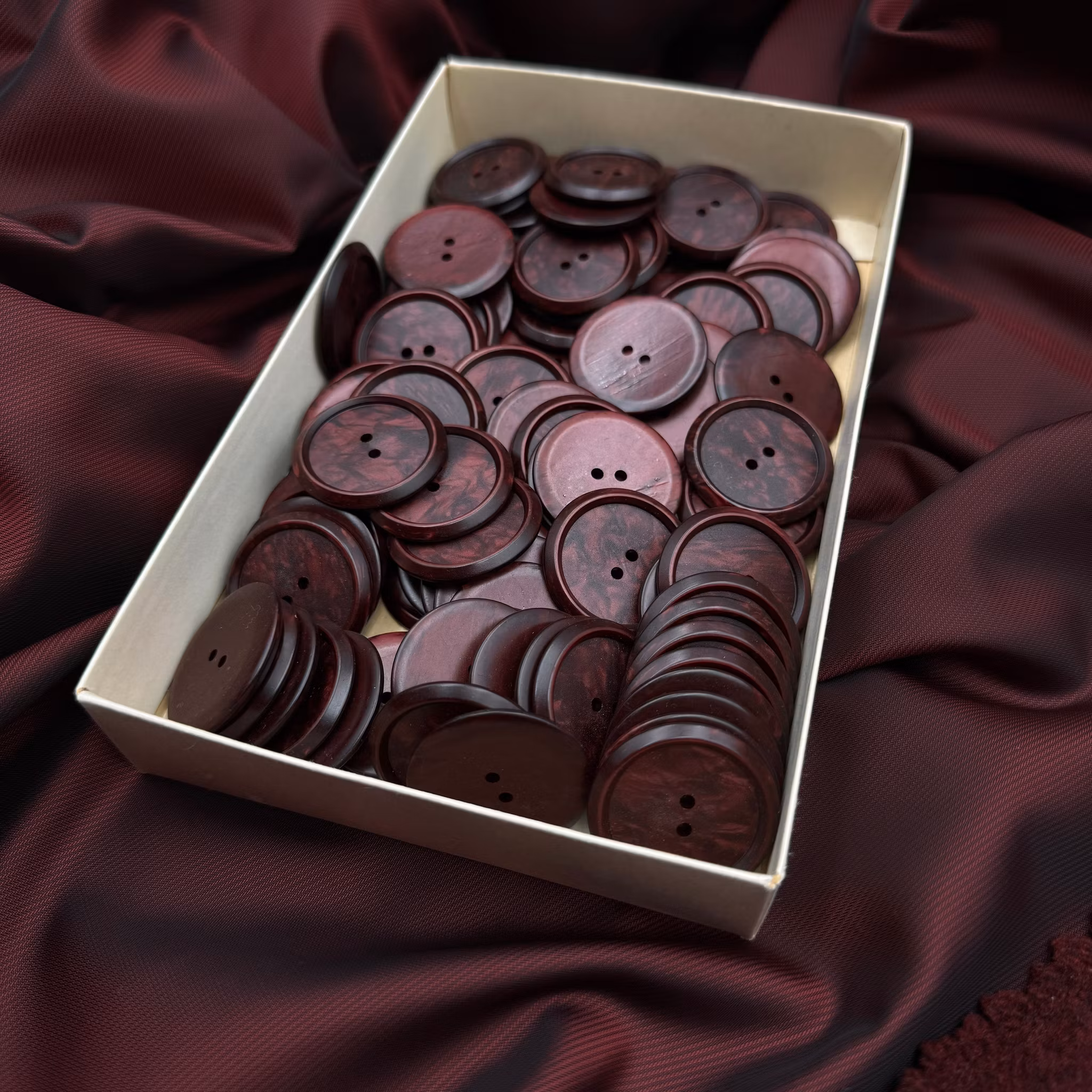 1,5m Kappull vinröd