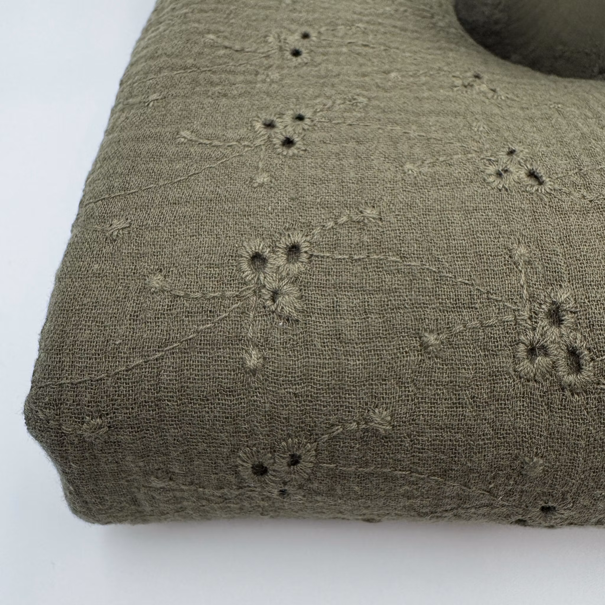 2,2m Bomullsmuslin brodyr mörkgrön