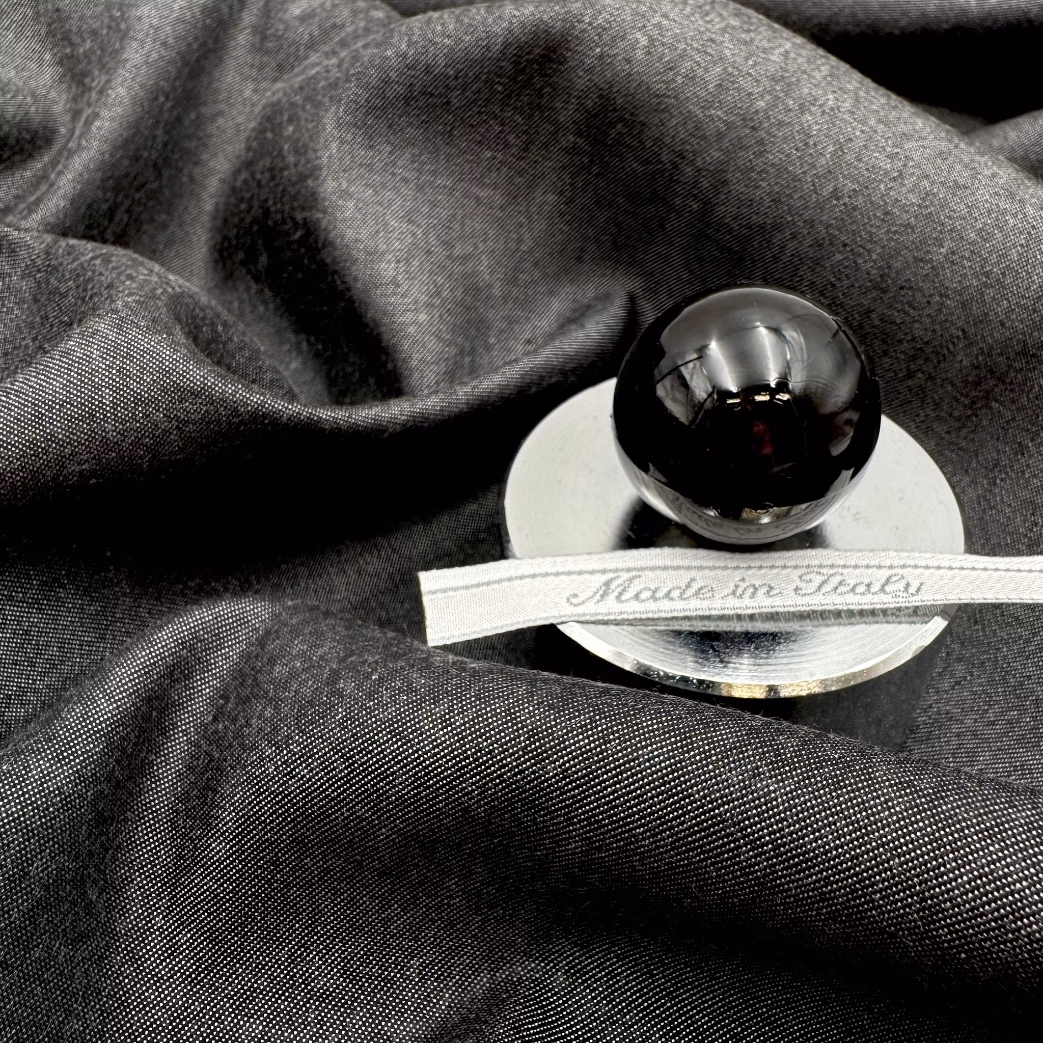 2,4m Viskos/bom svart denim Dio*