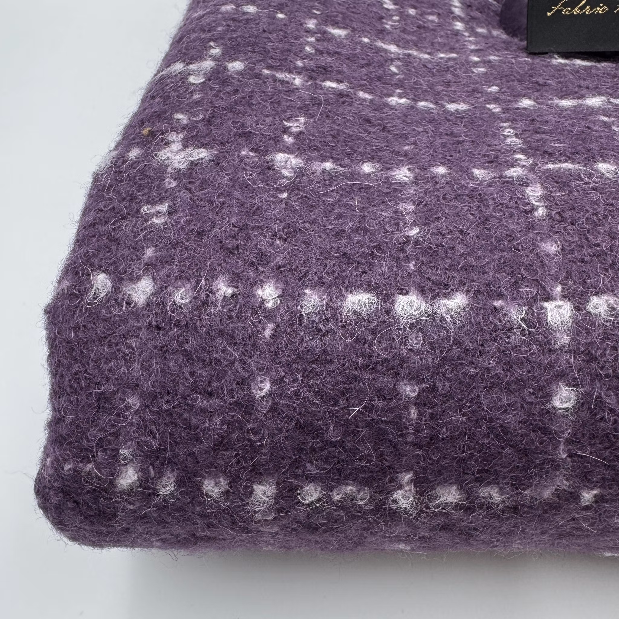 1,5m Alpacka/ull lila ruta