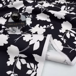 1,5m Bomull/elastan stormönstrad Escada