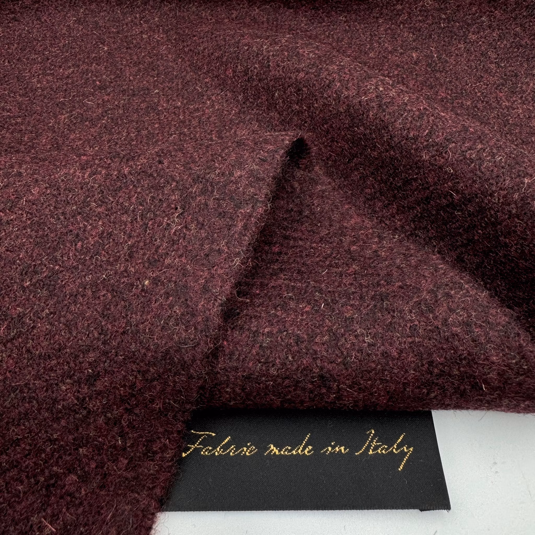 1,5m Ulltweed kraftigare burgundy