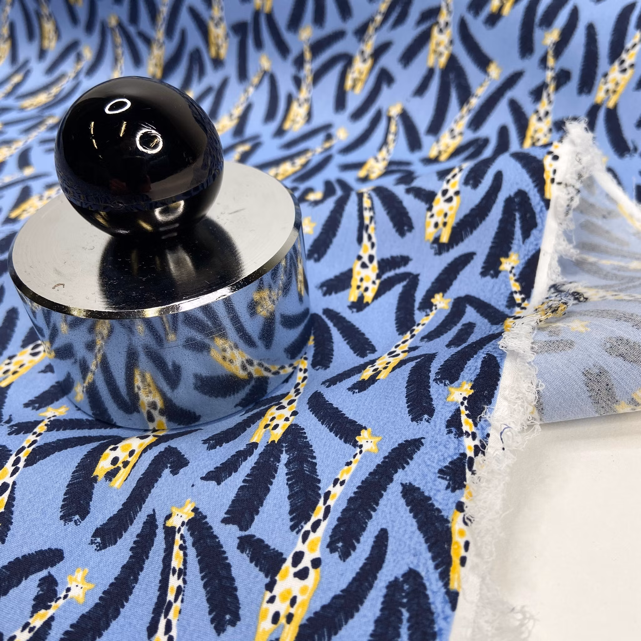 2,9m Bomull/elastan Poplin giraffer