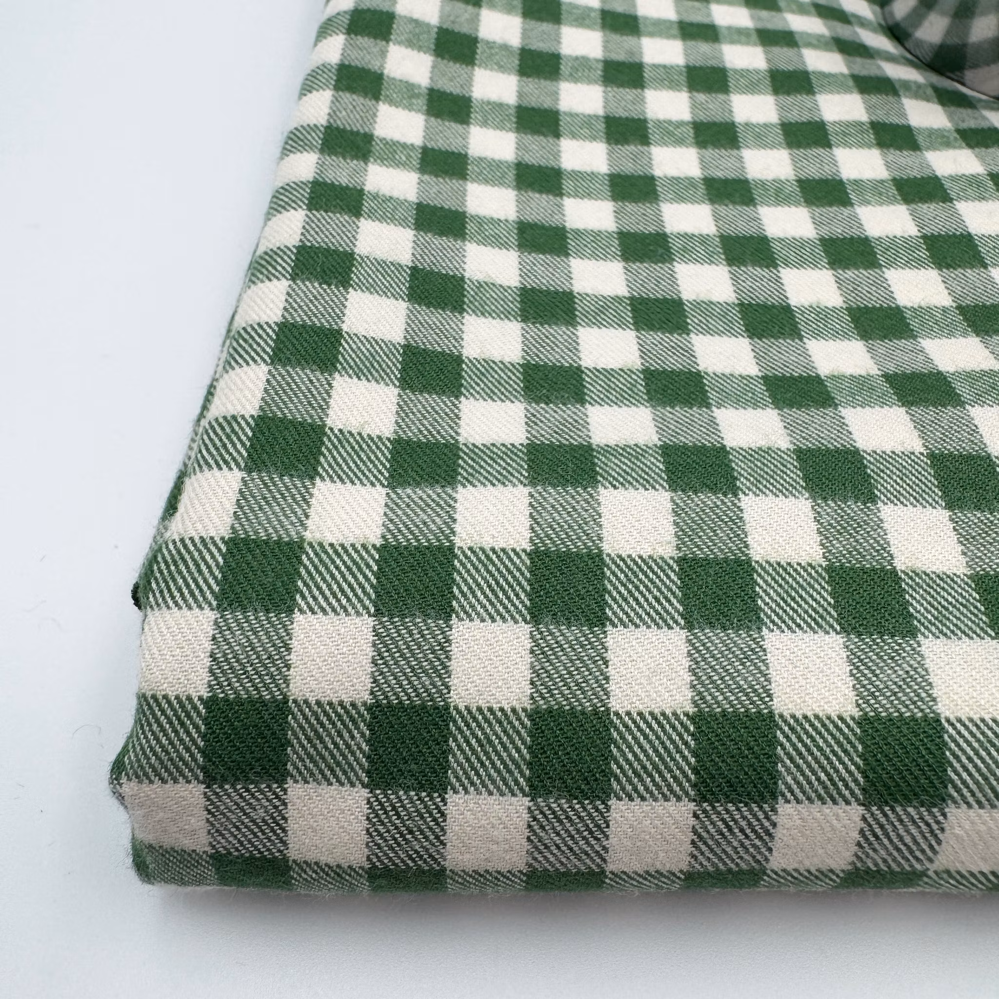 1,5m Skjortbomull mjuk grön/vit Thomas M****