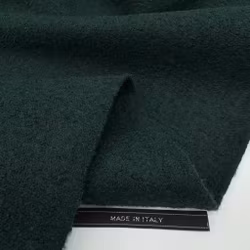 1,5m Ullfrotté mörkgrön