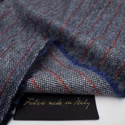 1,65m Ull/angora blå/röd Riccer*