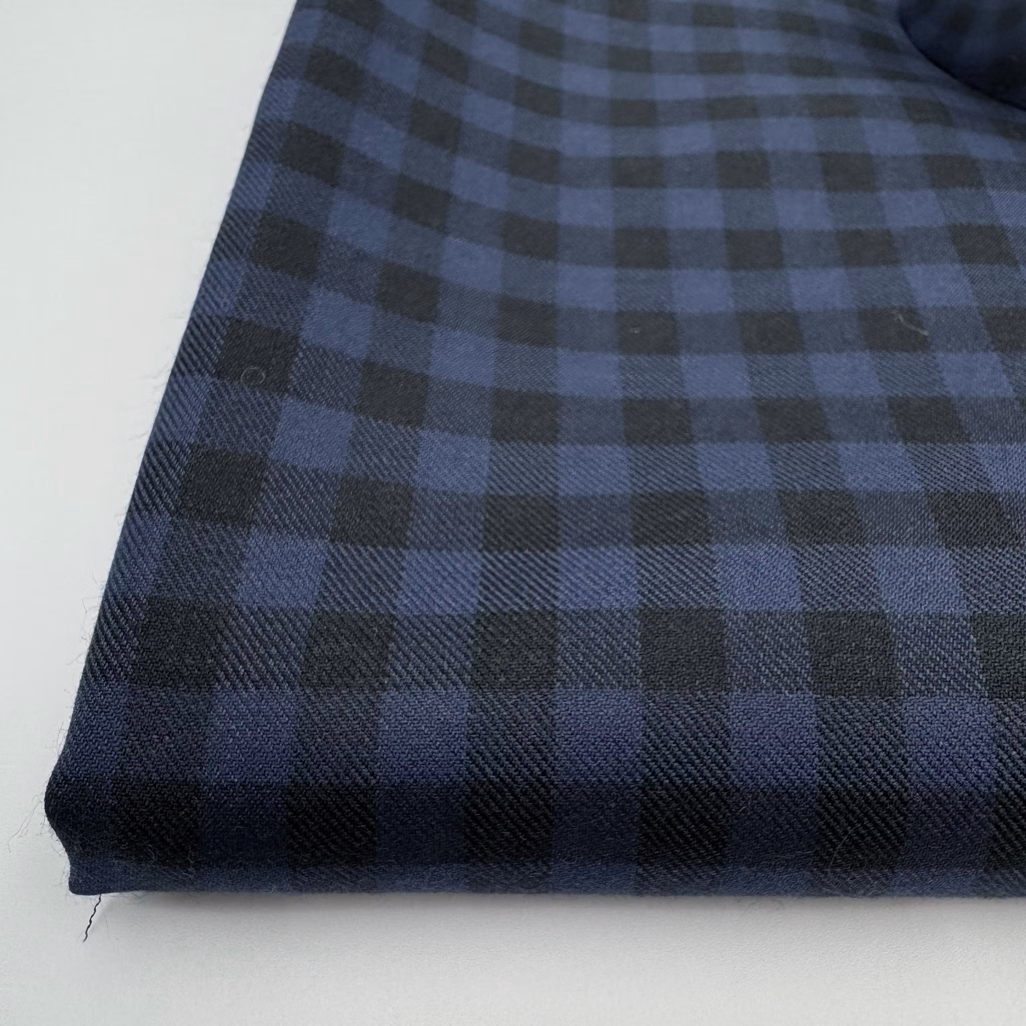 1,75m Skjortbomull mjuk marin/svart Thomas M****