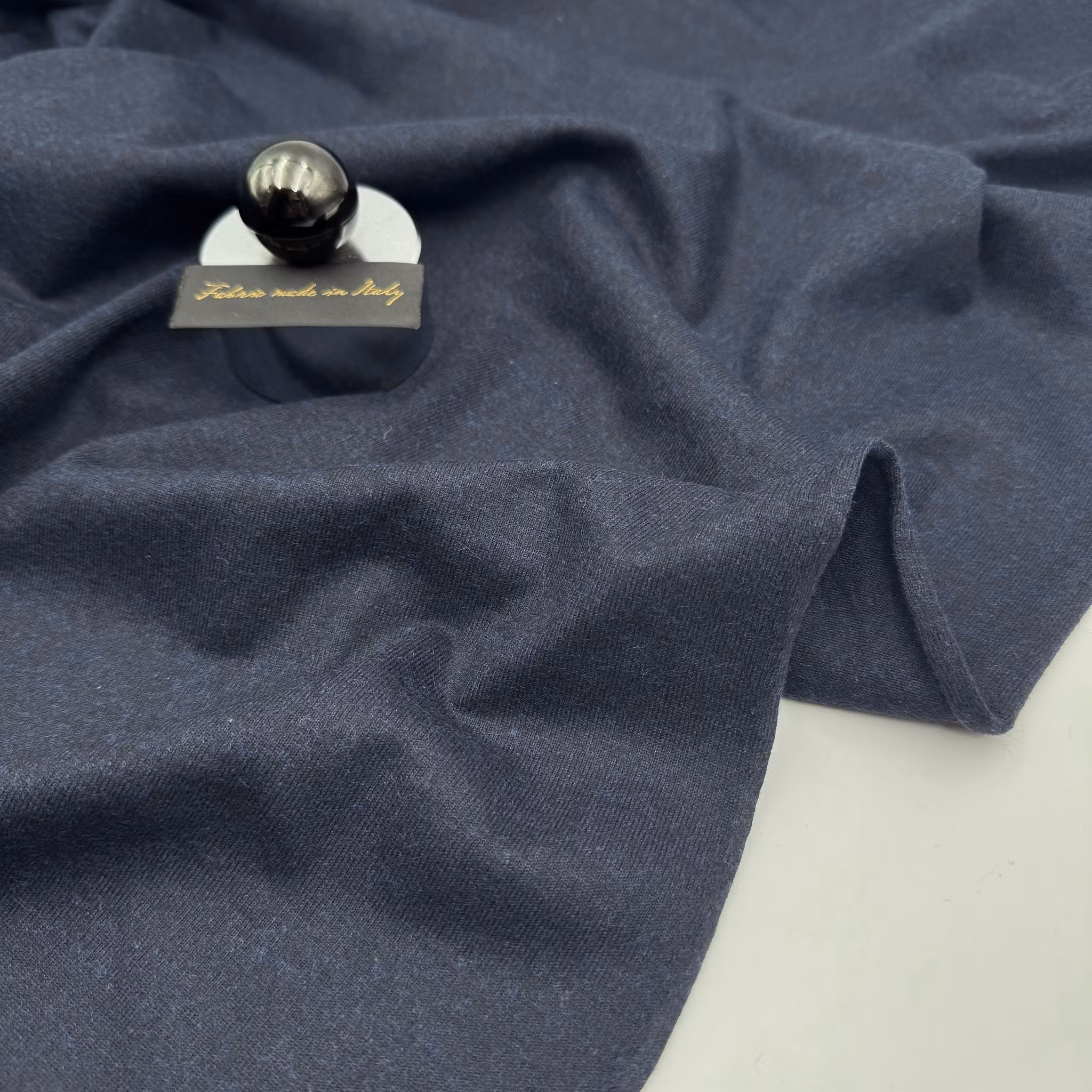 2,8m ull/bomullstrikå blåsvart