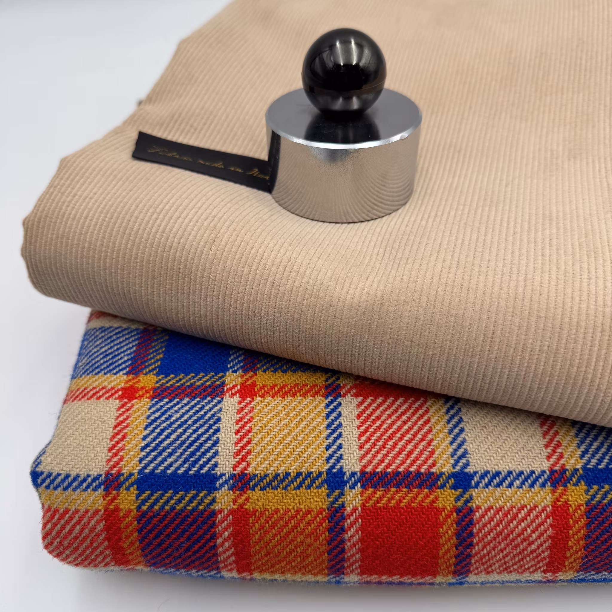 1m Ulltweed blå/beige/senap ruta Gucci*