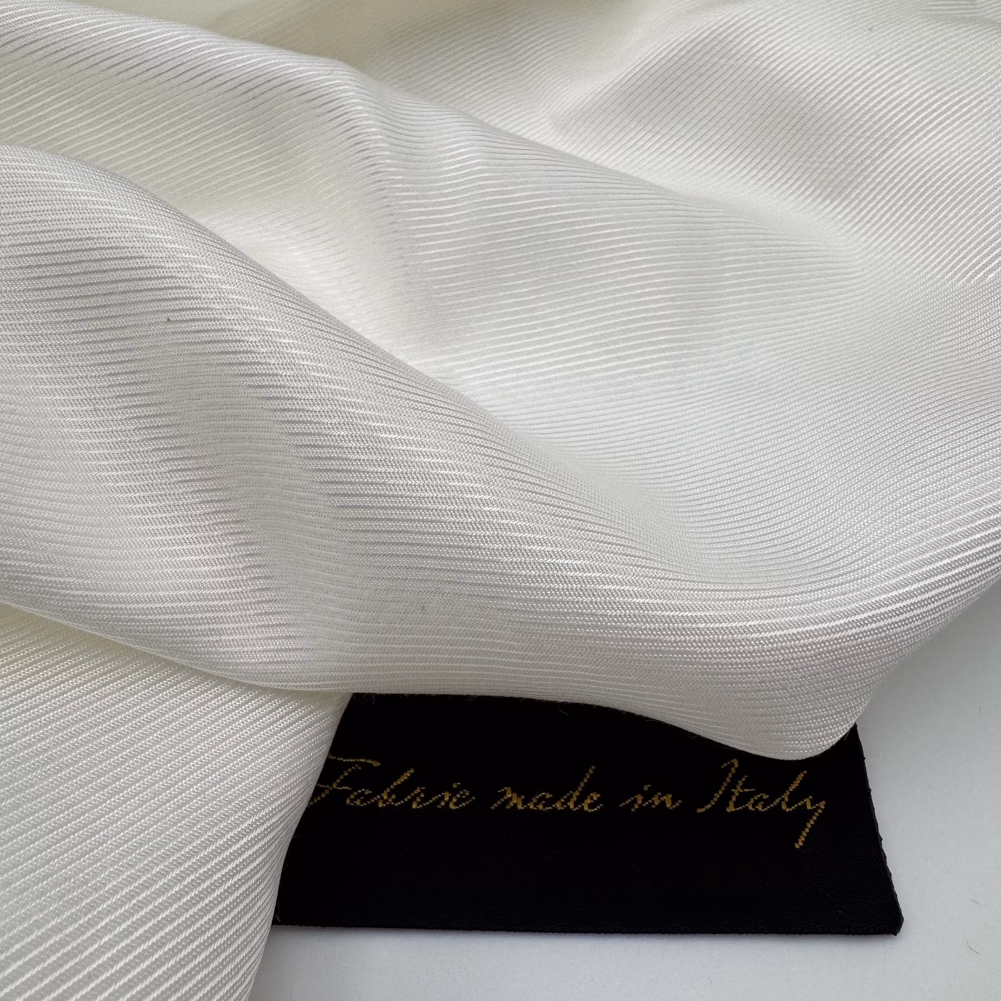 1,5m Foder bom/viskos gräddvit Stella Mc C