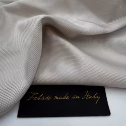 1,5m Foder bom/viskos ljusbeige Stella Mc C