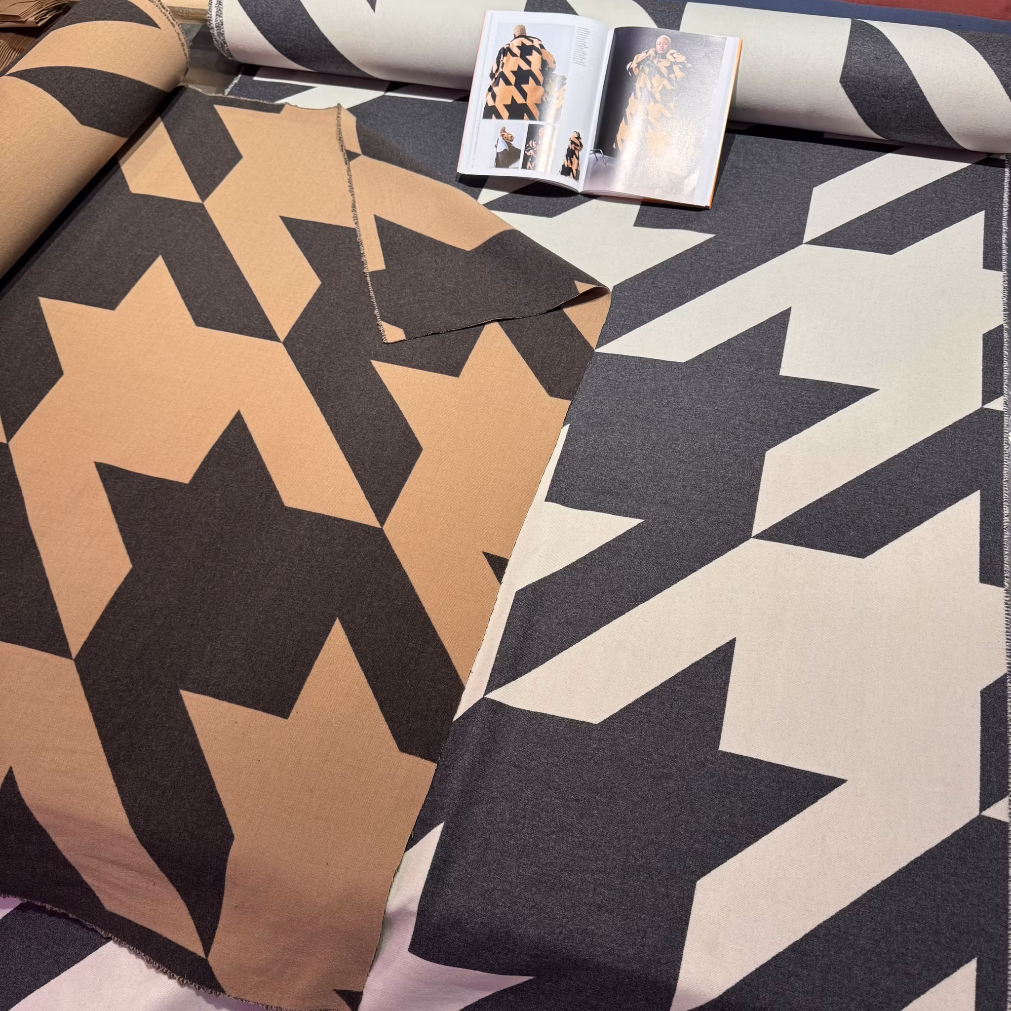 2m Kappull megahundtand vit/grå