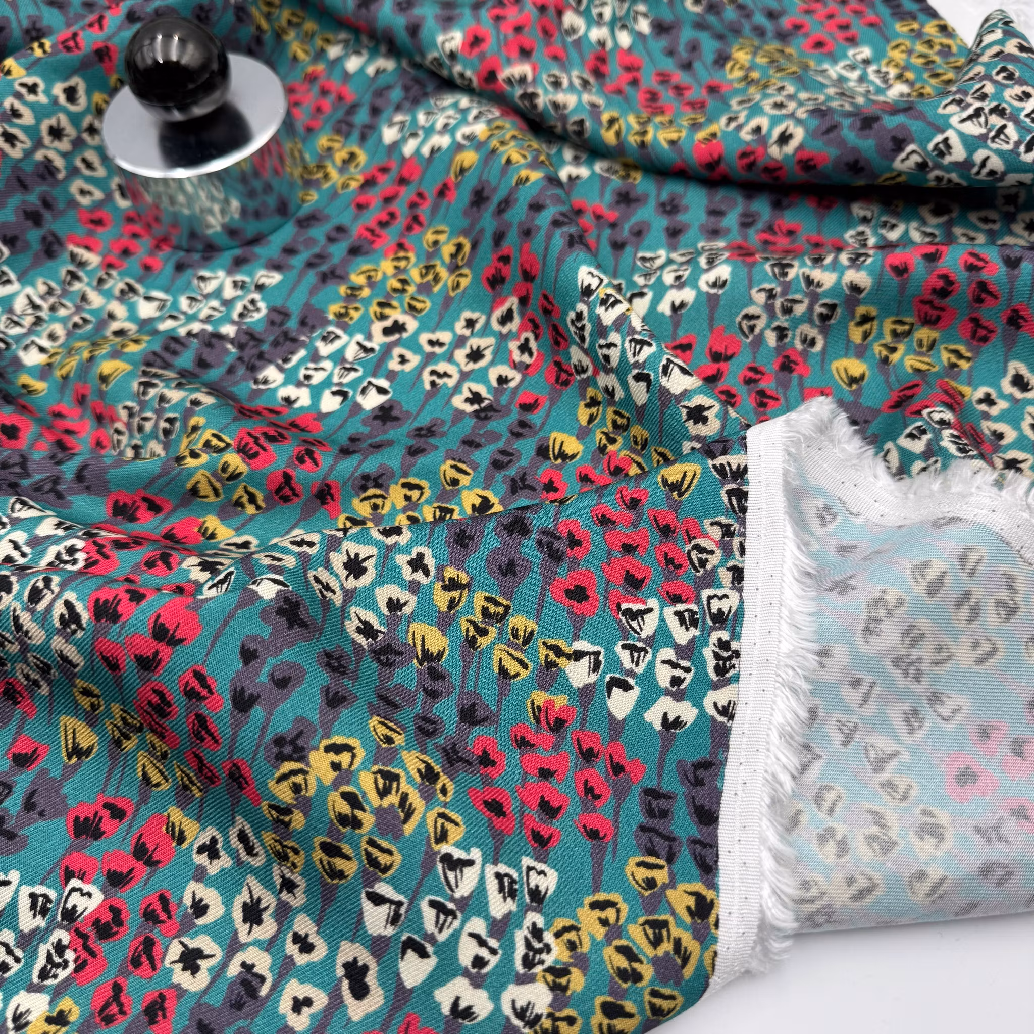 1,45m Viskostwill petrol retro