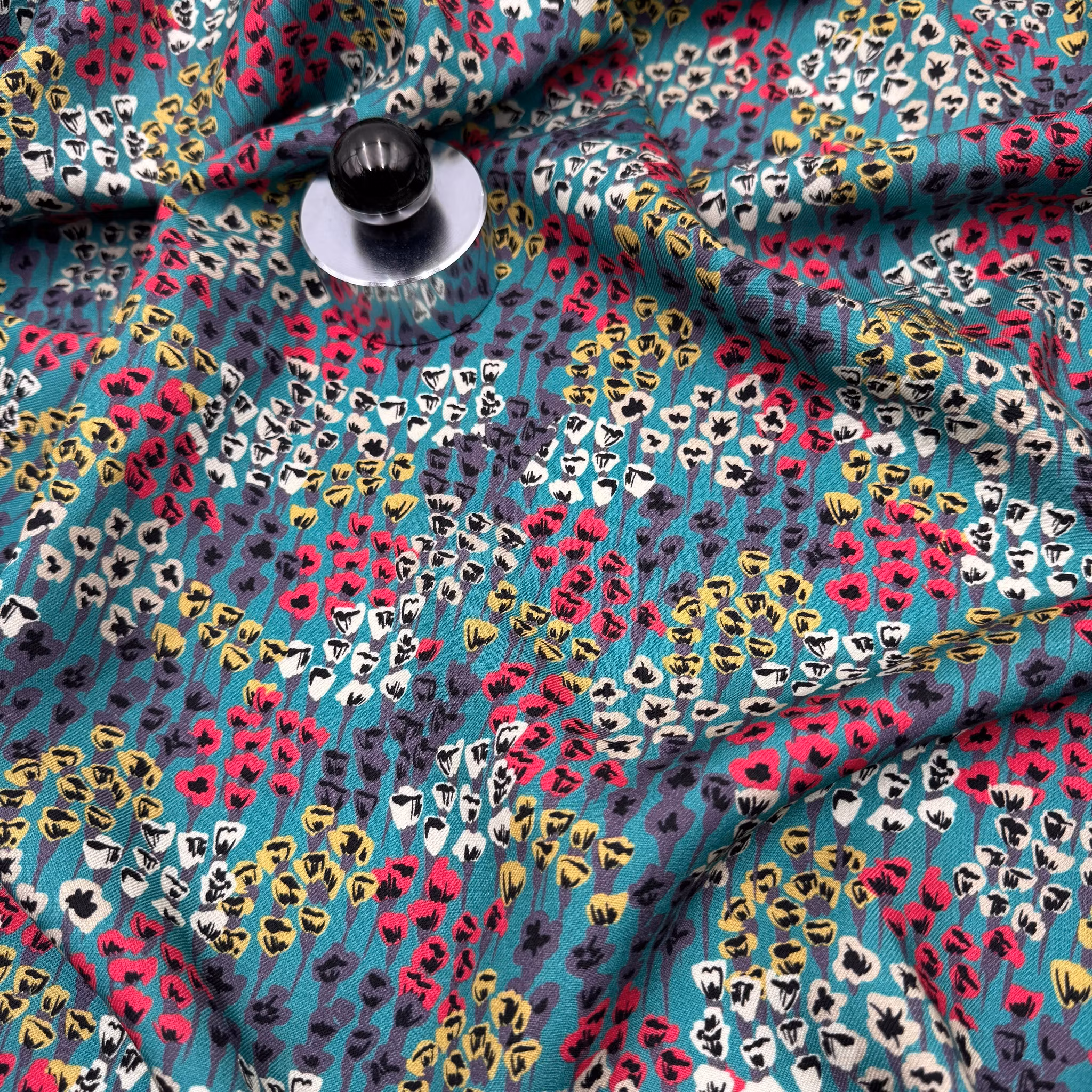 1,45m Viskostwill petrol retro