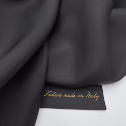 1,5m Sidenfoder svart