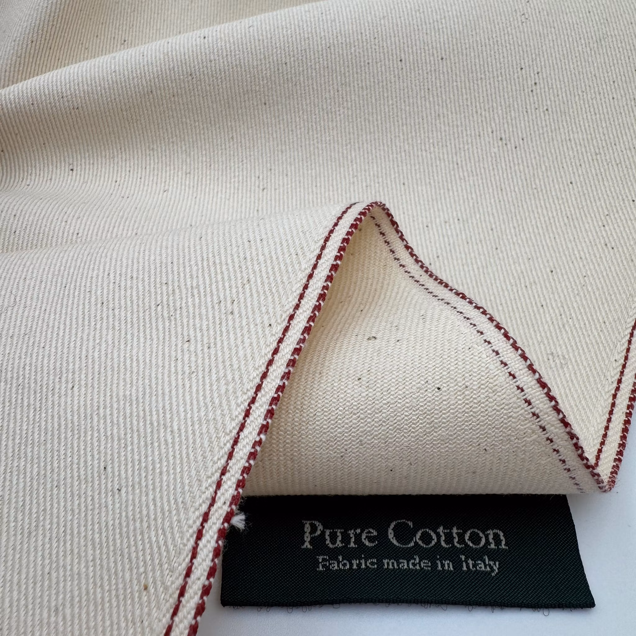 1,5m Selvedge denim ofärgad