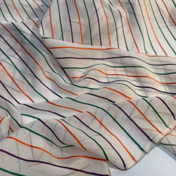 2,9m Sidenorganza randig