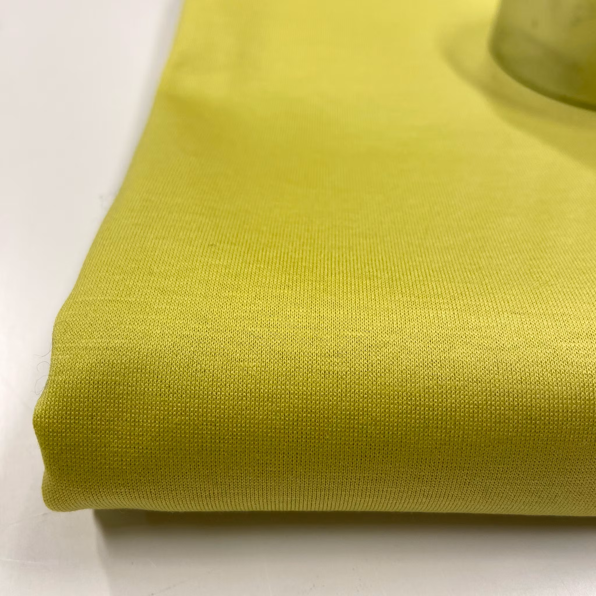 1,5m Bomullstrikå gulgrön