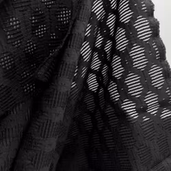 1m Festbomull genombruten svart