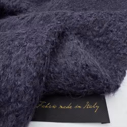 1,5m Alpackabouclé blålila