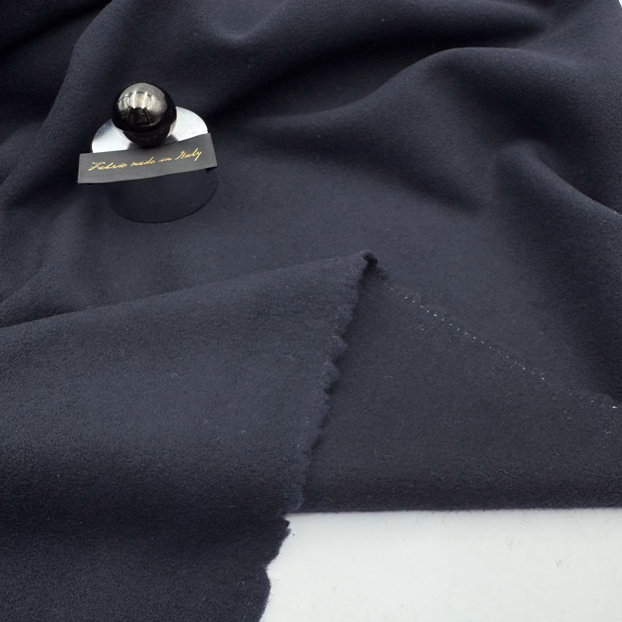 1,7m ullfleece blåsvart