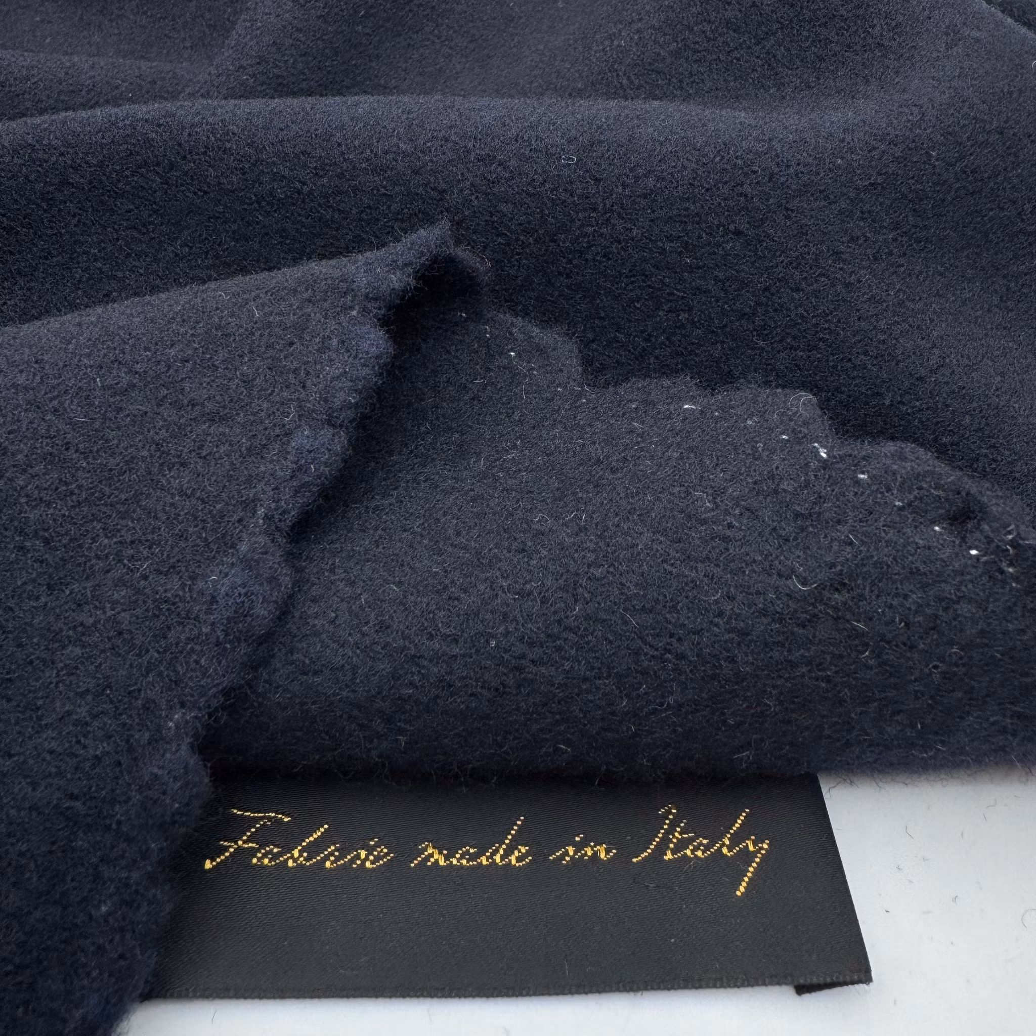 1,7m ullfleece blåsvart