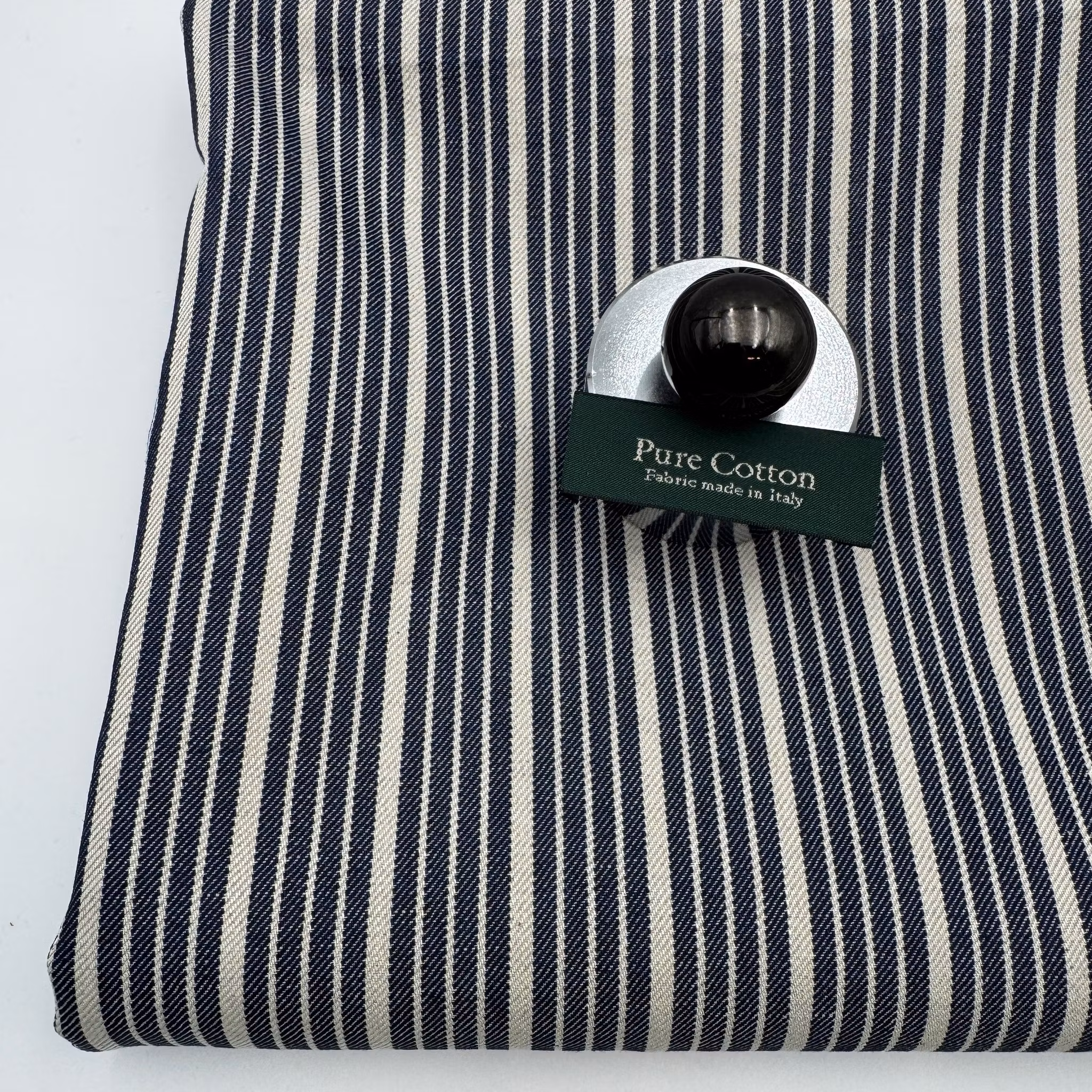 1,9m Denim smalrandig