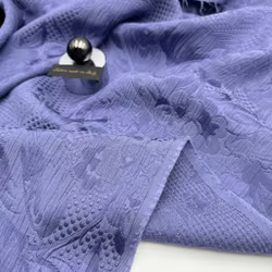 1m Bomull/viskos jaquard lila Escad*