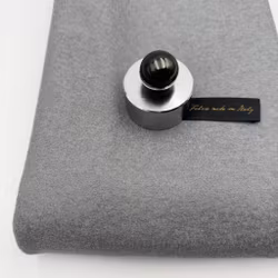 2,7m kokt ull stålgrå