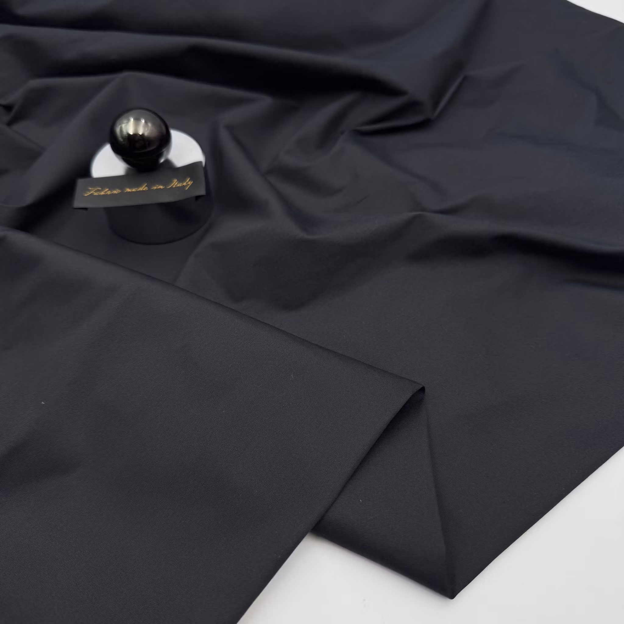 1,5m skjortbomull svart