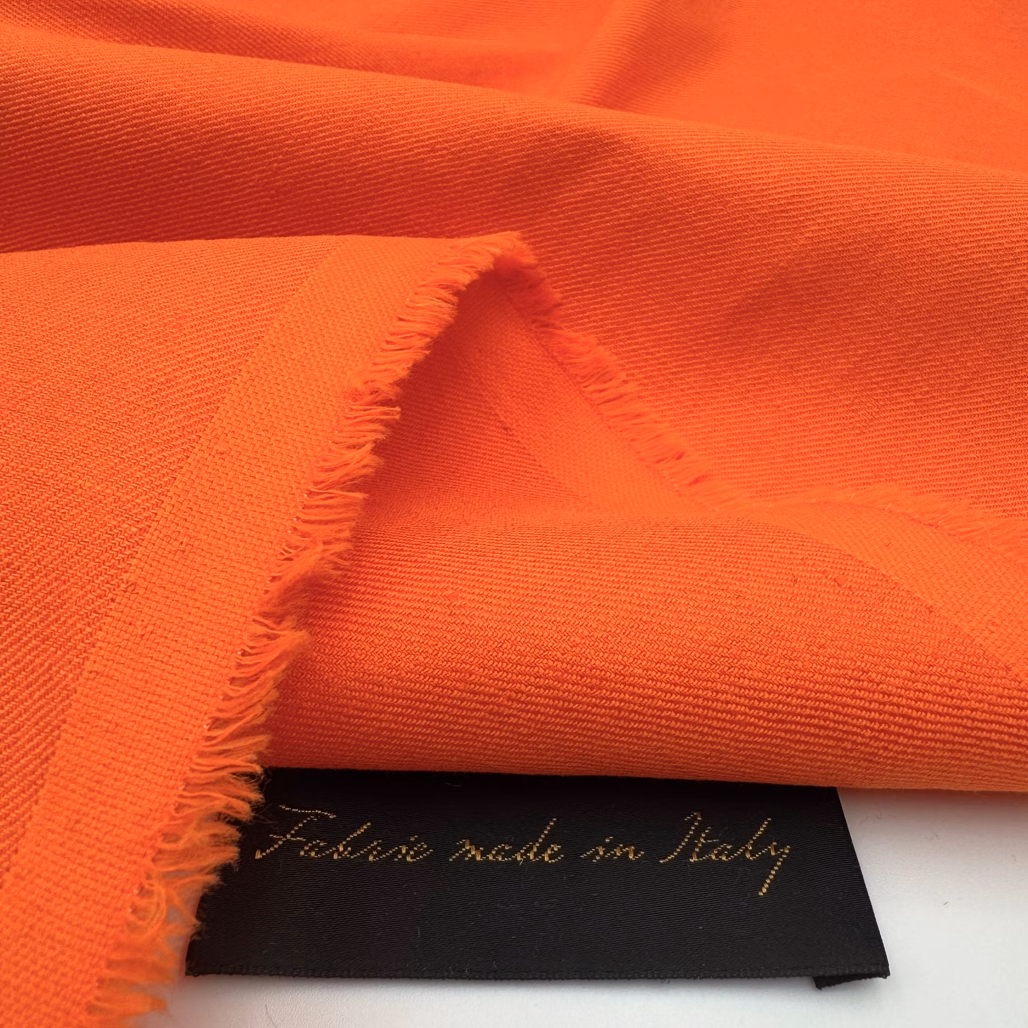 1,5m Lin/bomullstwill orange Hugo B***