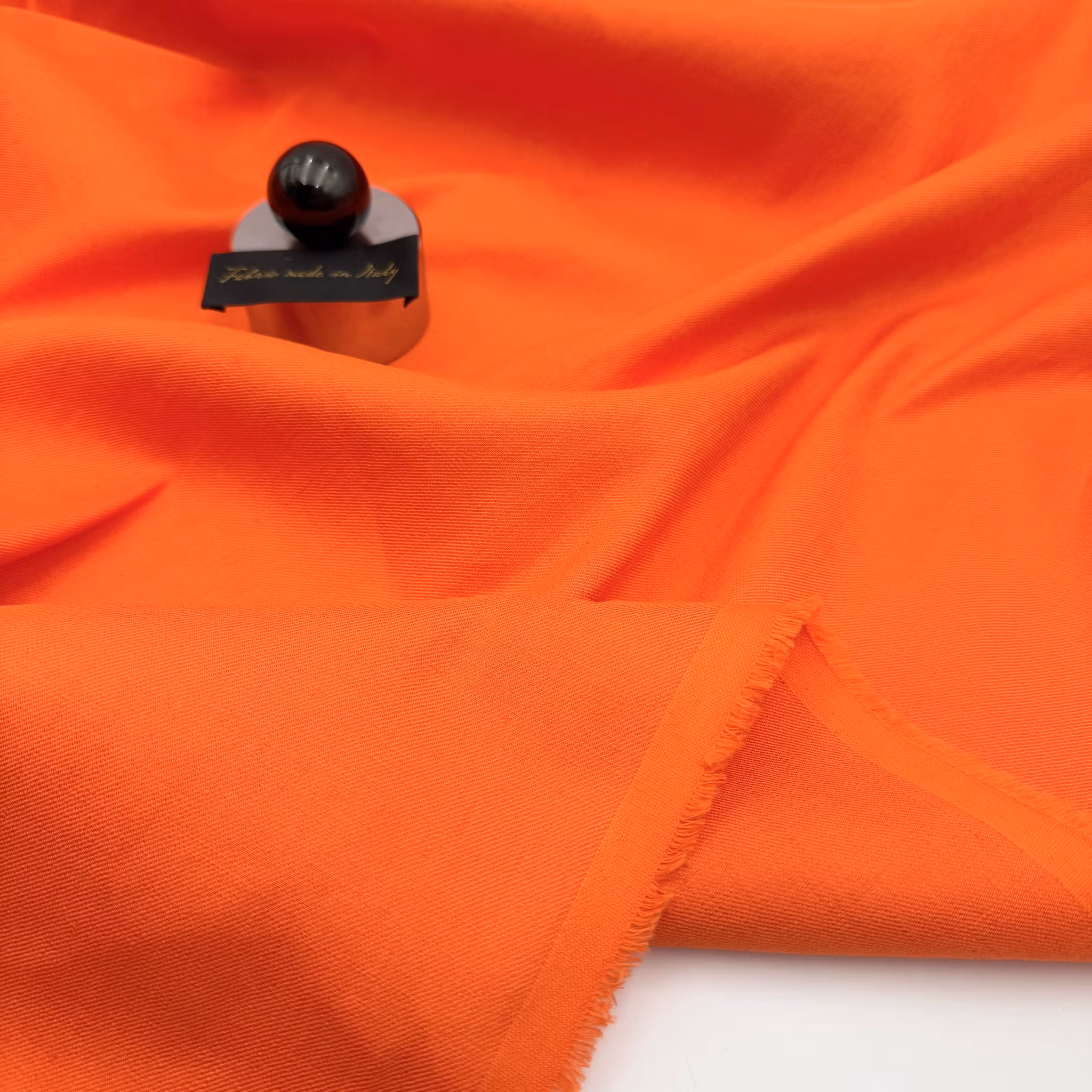 1,5m Lin/bomullstwill orange Hugo B***