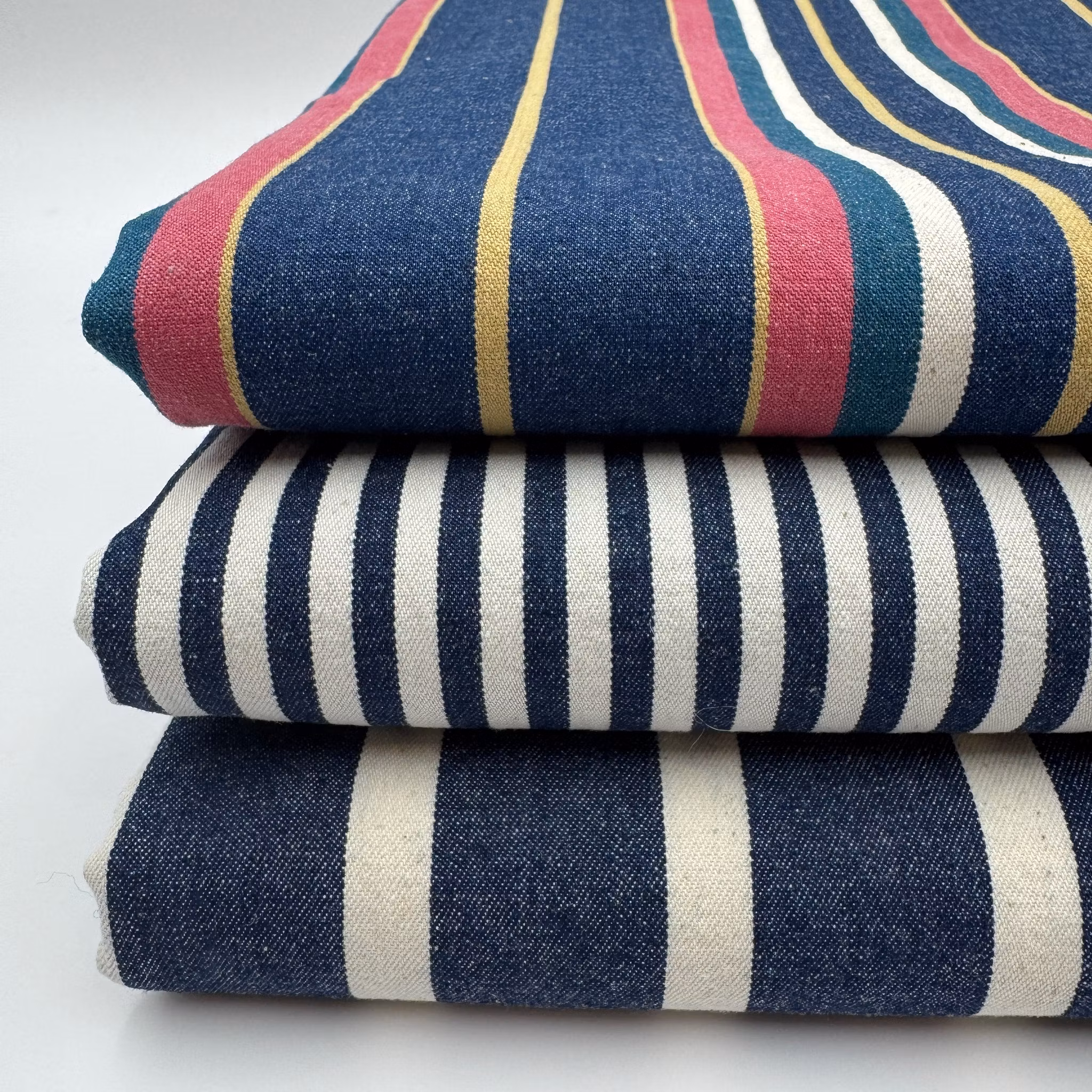 Denimrand multi mörkblå