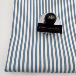 1,5m Denimrand smal ljusblå