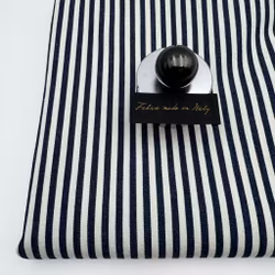 1,5m Denimrand smal mörkblå