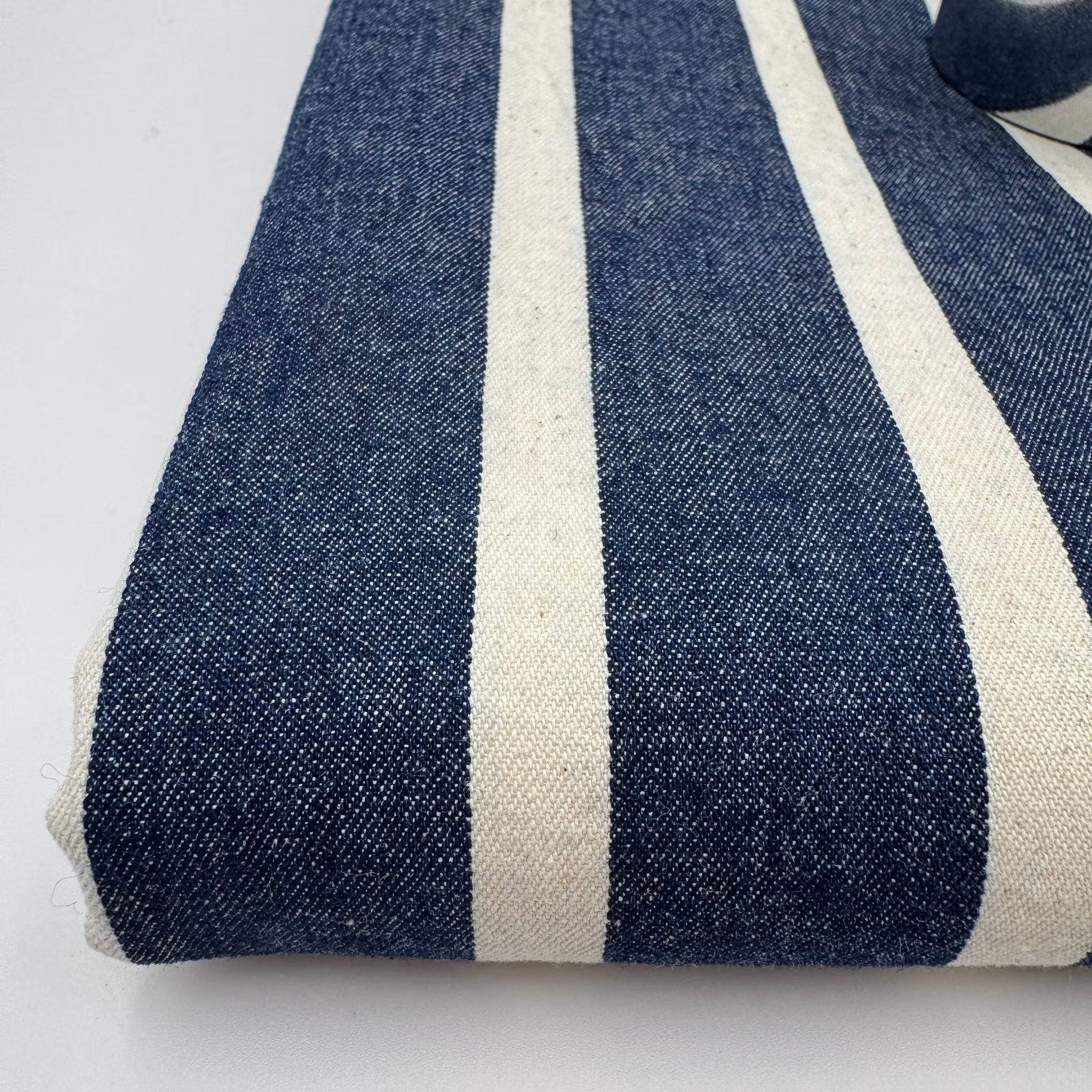 1,5m Denimrand bred mörkblå