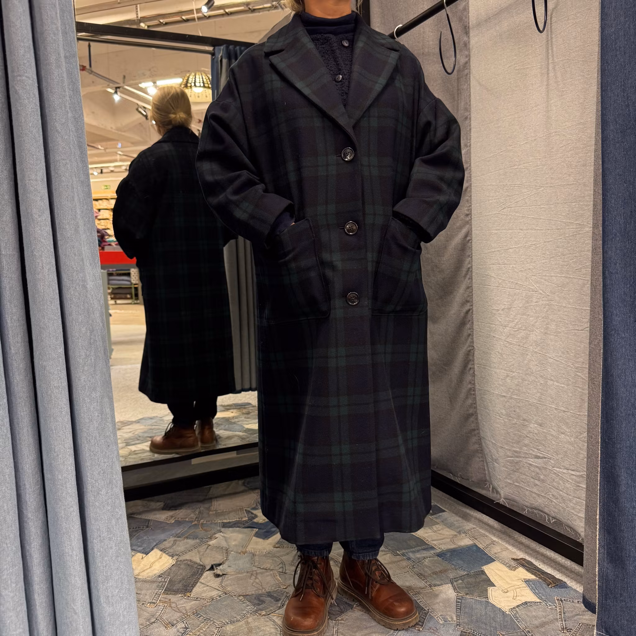 1,5m Ulltweed blackwatch