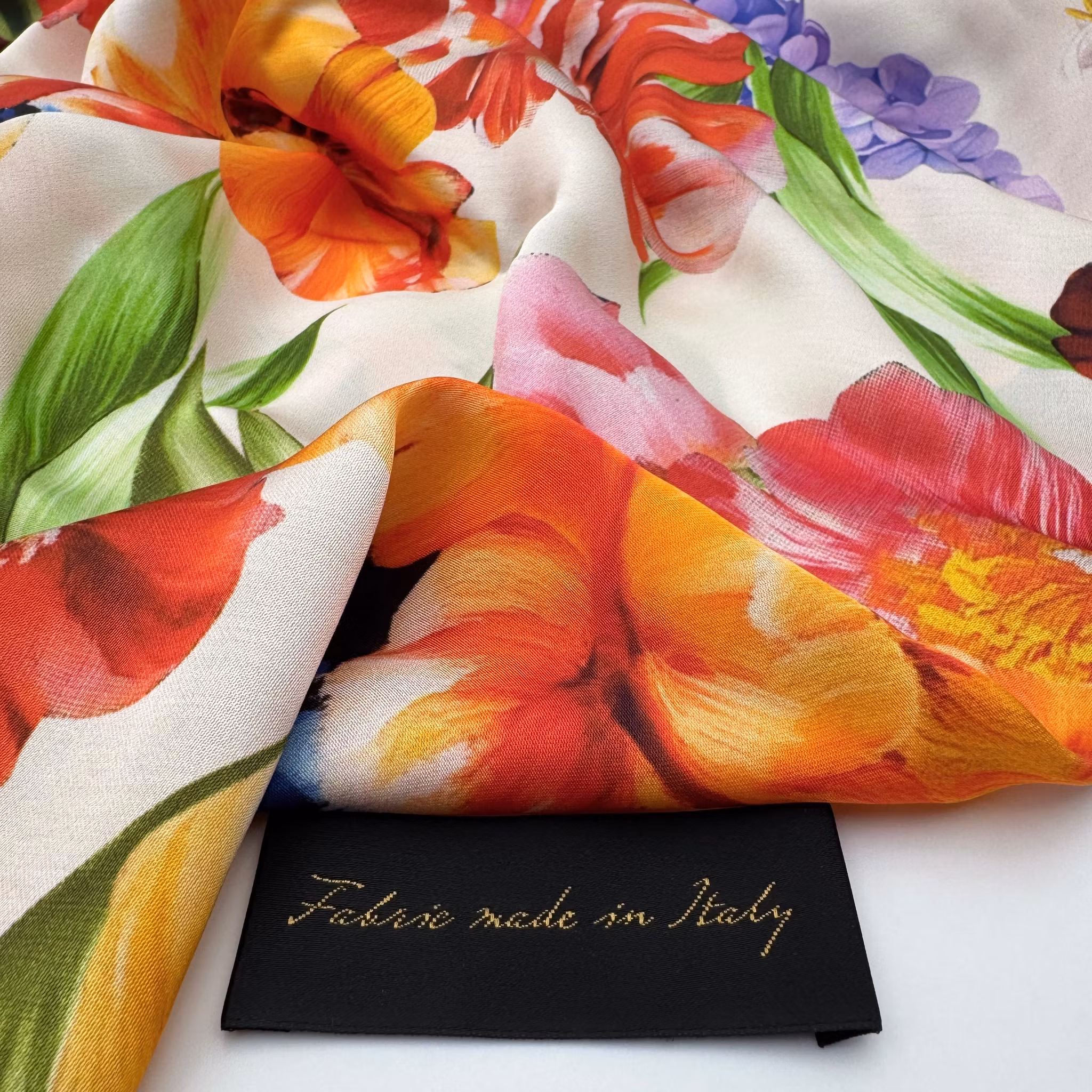 1,1m Viskossatin storblommig