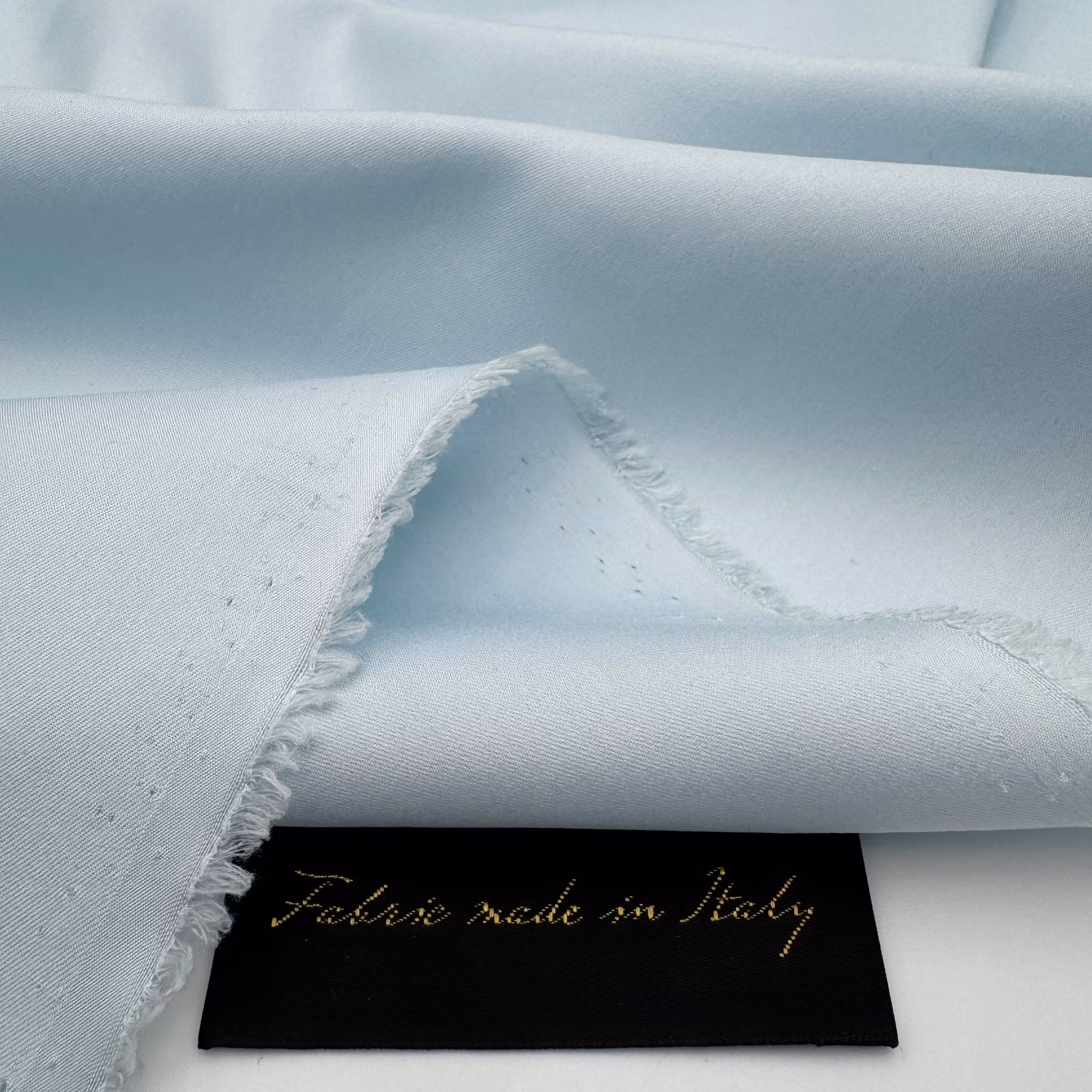 1,5m Bomull/siden ljusblå Albin*