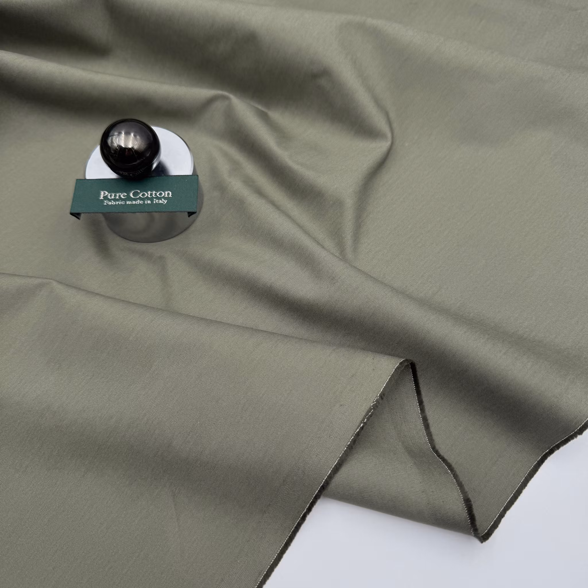 1,5m Bomullschinos khakigrön