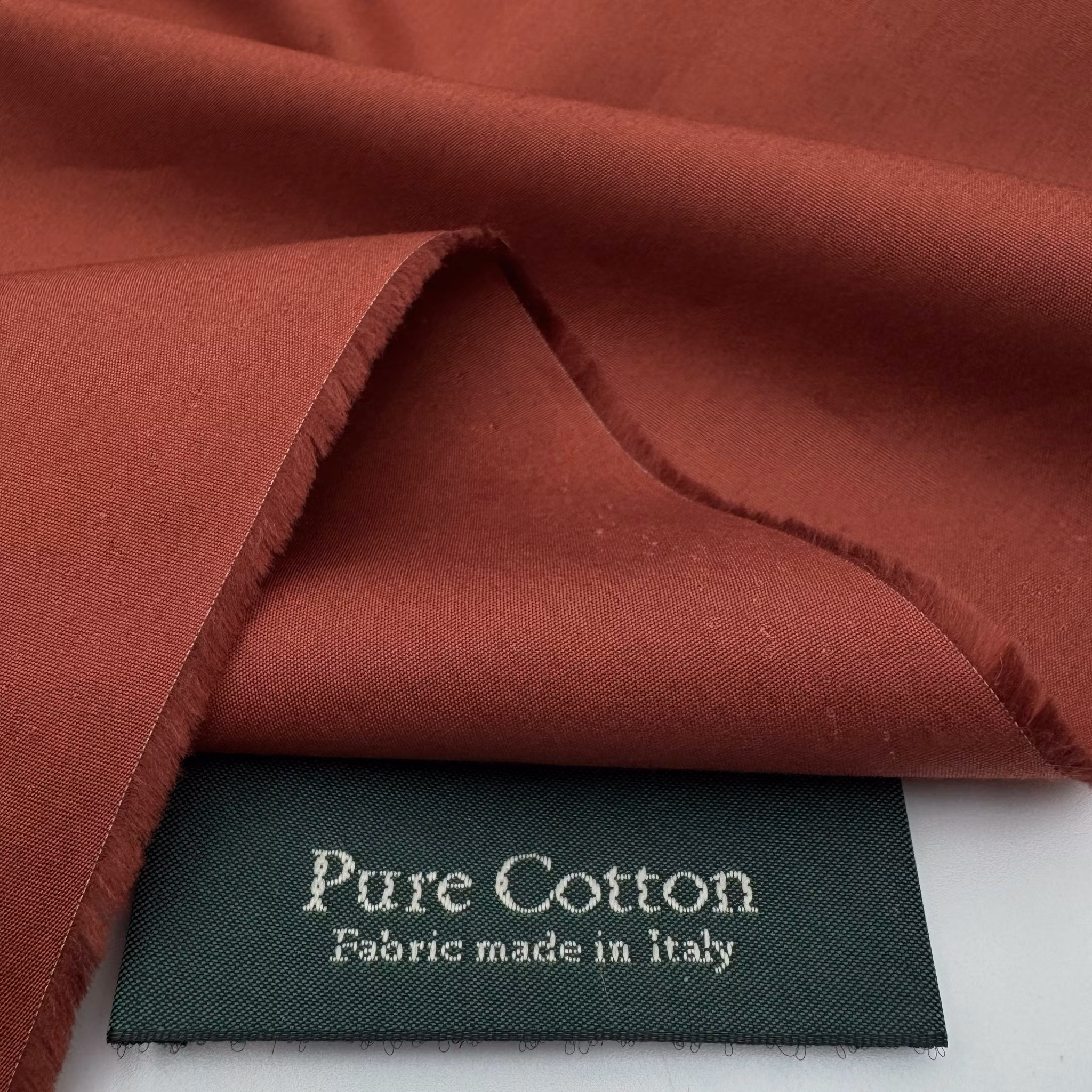 1,5m Skjortbomull roströd Canclin*