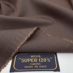 1,5m Kostymull brun super 120’s