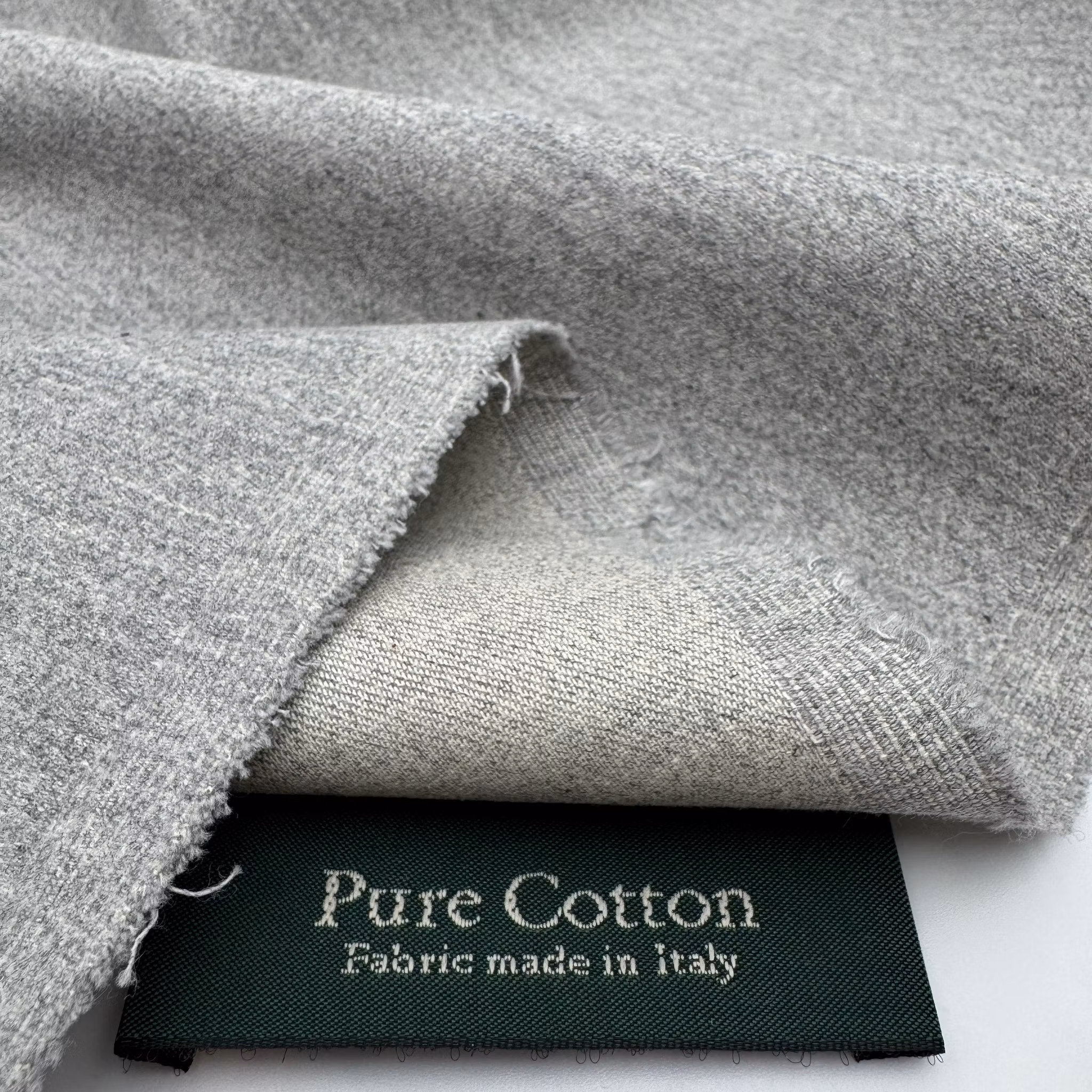 2m Mollskinn ljusgrå