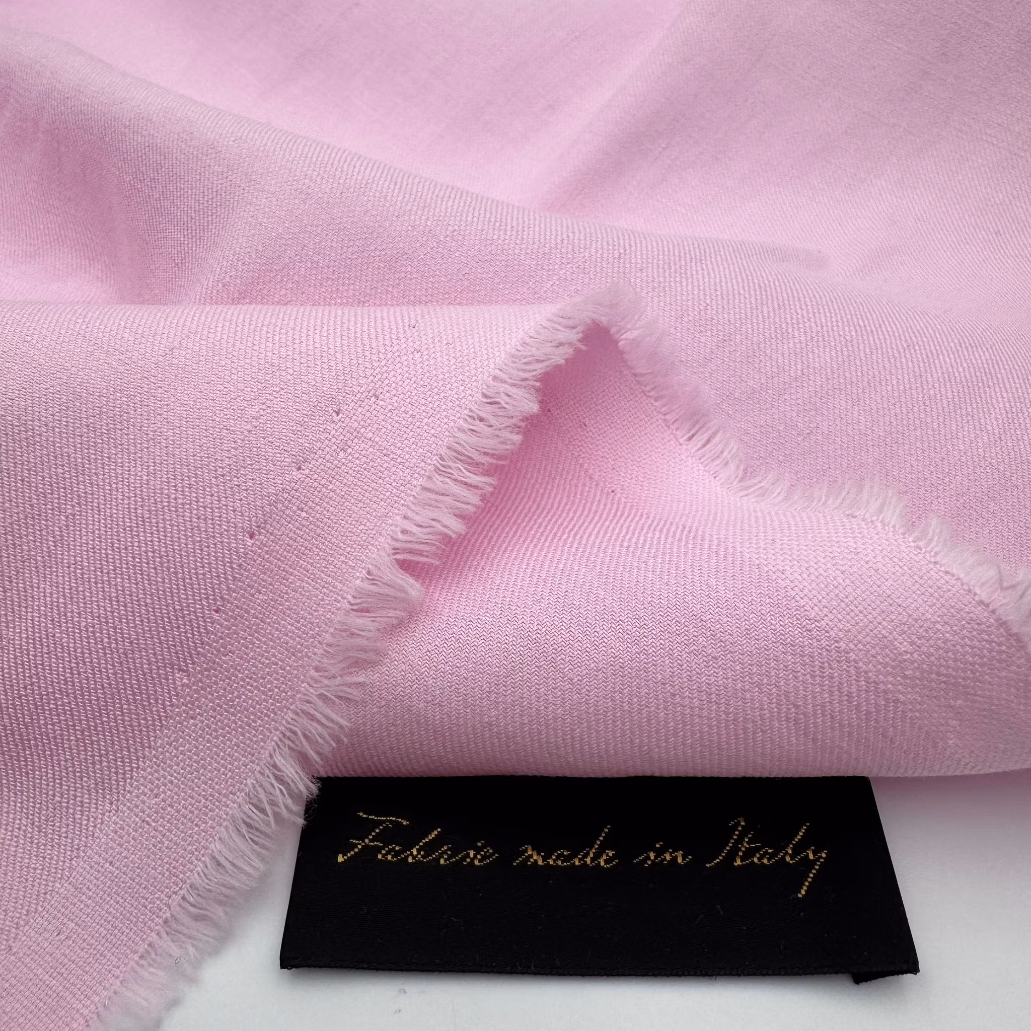 1,1m Lin/bomullstwill rosa Hugo B***