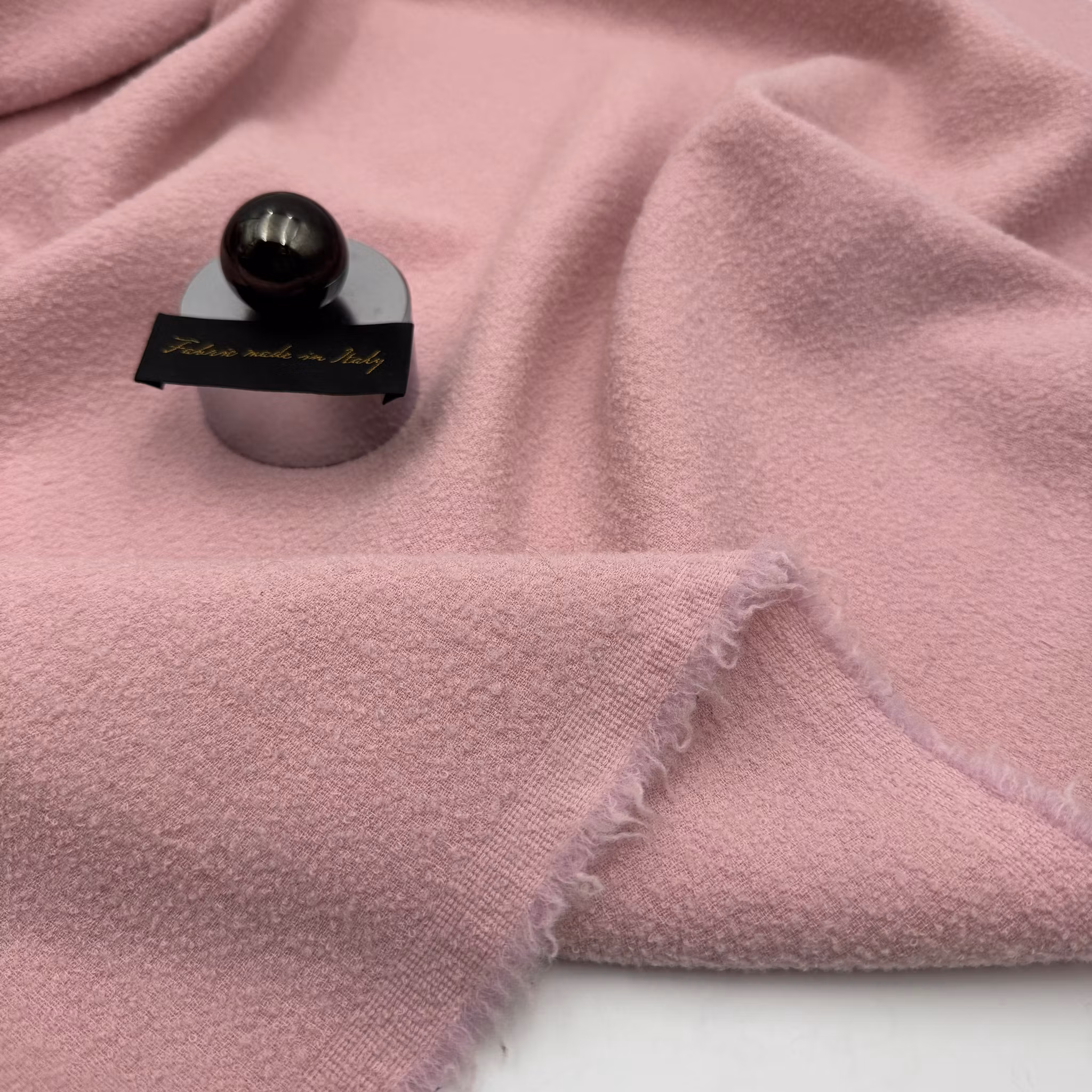 2m Ullbouclé ljusrosa